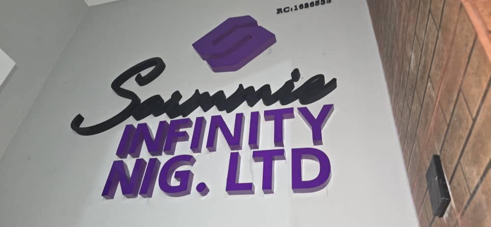 Custom branded notebook in a professional workspace setting
